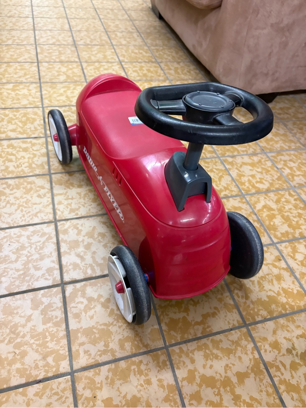 Radio Flyer-Red Ride-On Push Car for Kids - Classic Steering Toy
